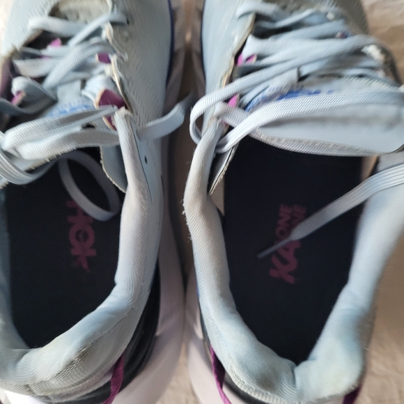 HOKA one one Elevon 2Women's Gray and Purple Sneakers Size 9 - Picture 5 of 13